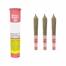 Pink Swirl Kief-Coated Infused Pre-Rolls 0.5g
